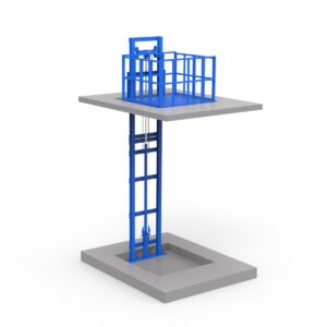 perbaikan kerusakan cargo lift